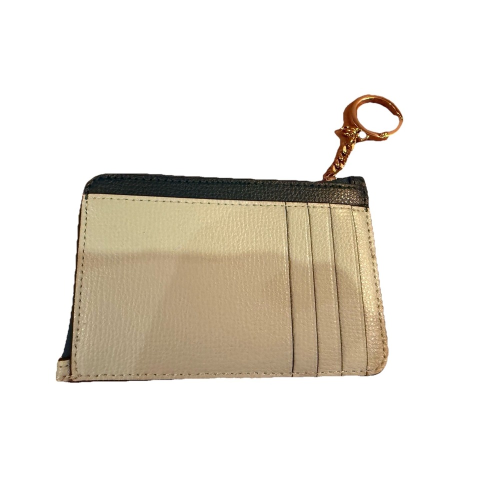 Kate Spade Darcy leather zip key ring card holder wallet Seawater Green 99$ - Picture 7 of 10